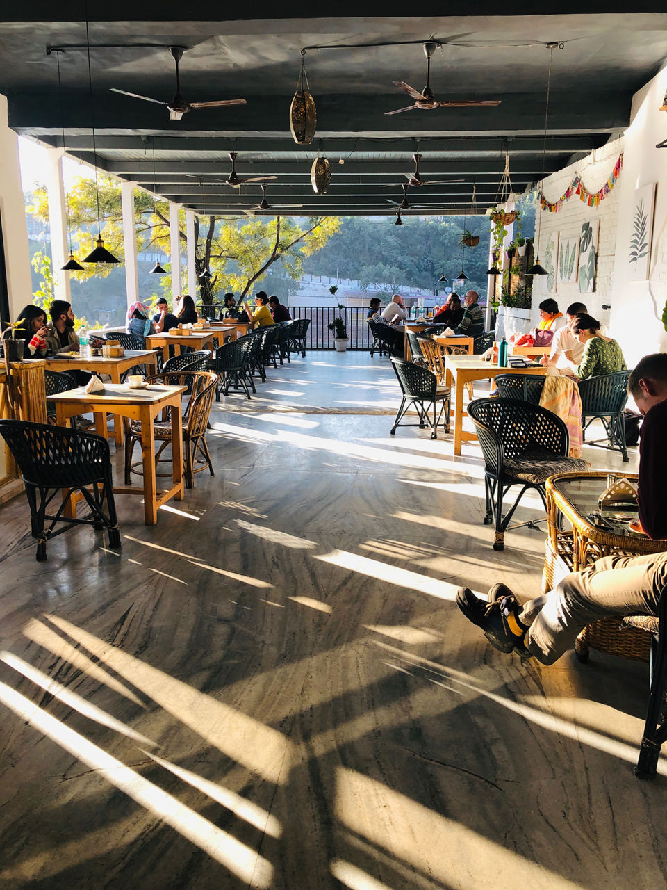 Photo of Ganga View Cafe, Swarg Ashram, Rishikesh, Uttarakhand, India by NJ Vlogger
