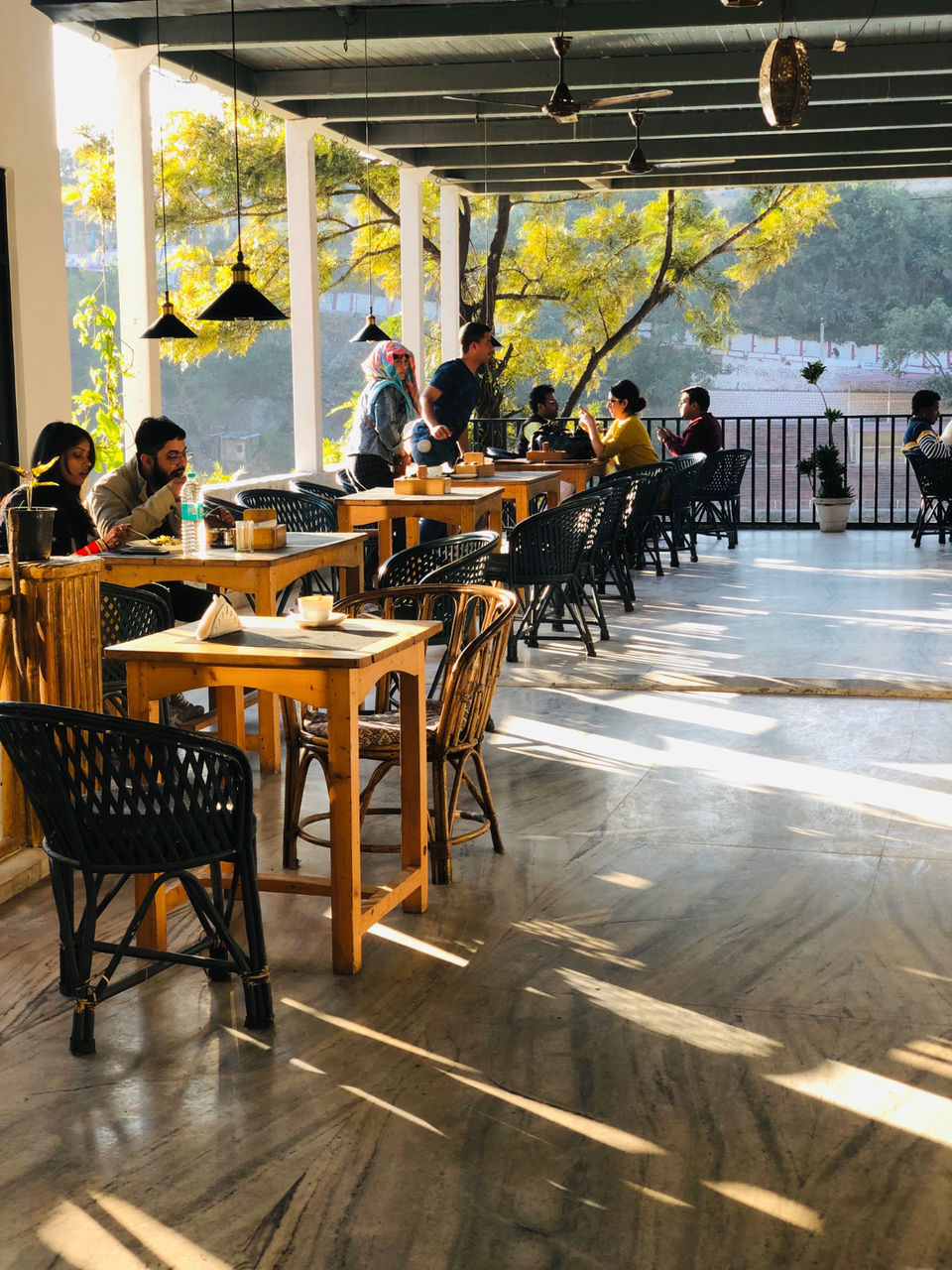 Photo of Ganga View Cafe, Swarg Ashram, Rishikesh, Uttarakhand, India by NJ Vlogger