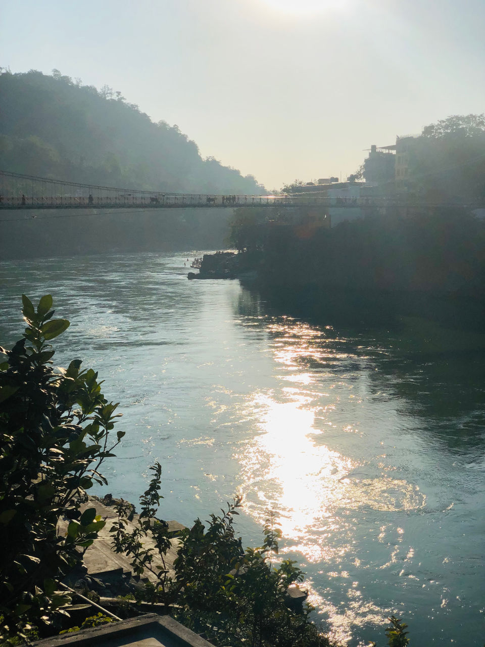 Photo of Ganga View Cafe, Swarg Ashram, Rishikesh, Uttarakhand, India by NJ Vlogger