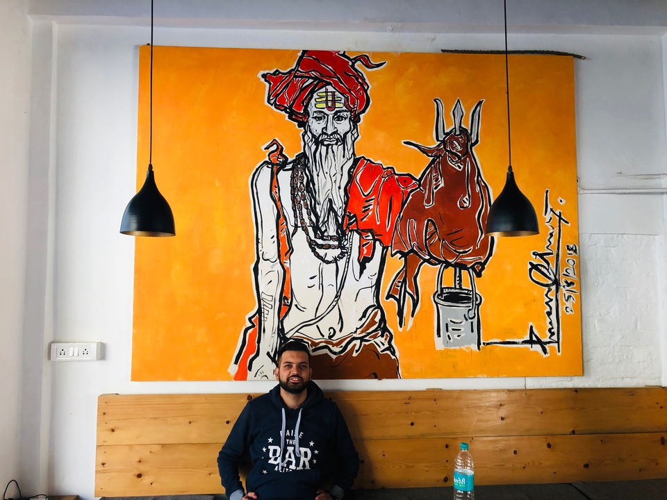 Photo of Ganga View Cafe, Swarg Ashram, Rishikesh, Uttarakhand, India by NJ Vlogger