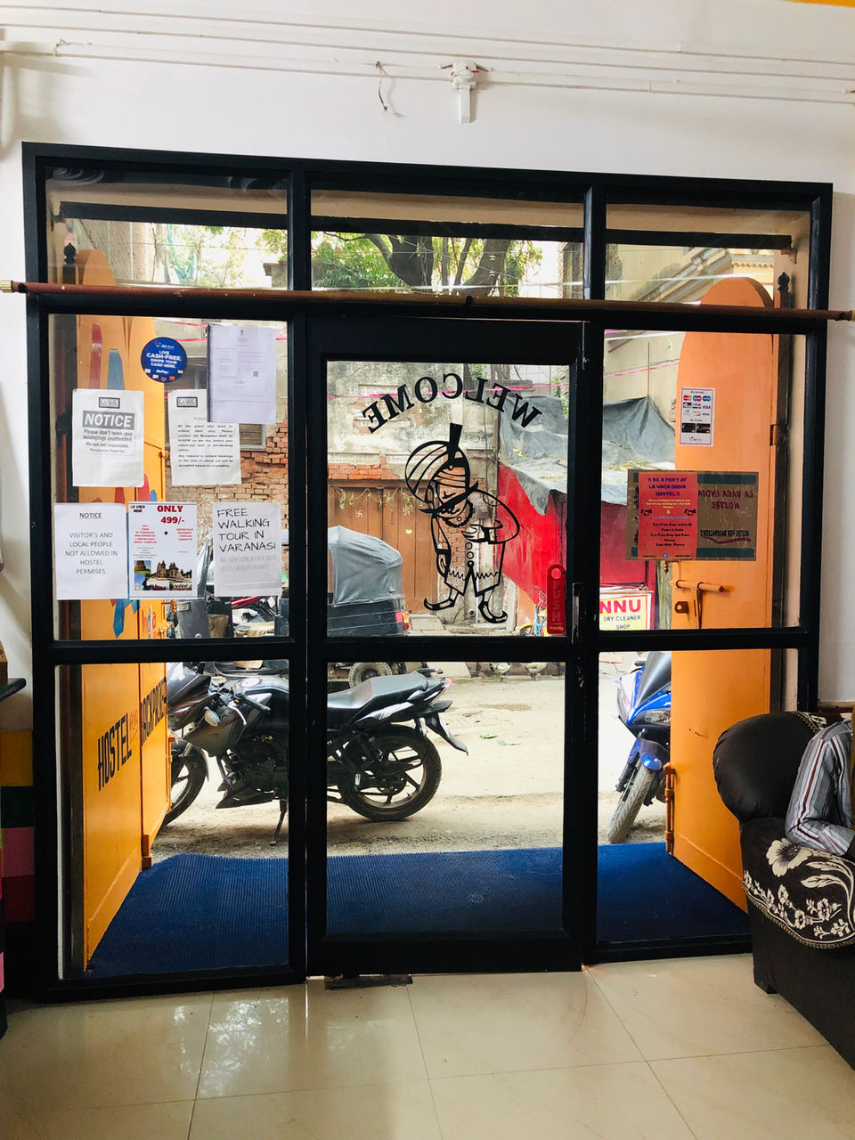 Photo of La Vaca India Hostel, Shivala, Varanasi, Uttar Pradesh, India by NJ Vlogger