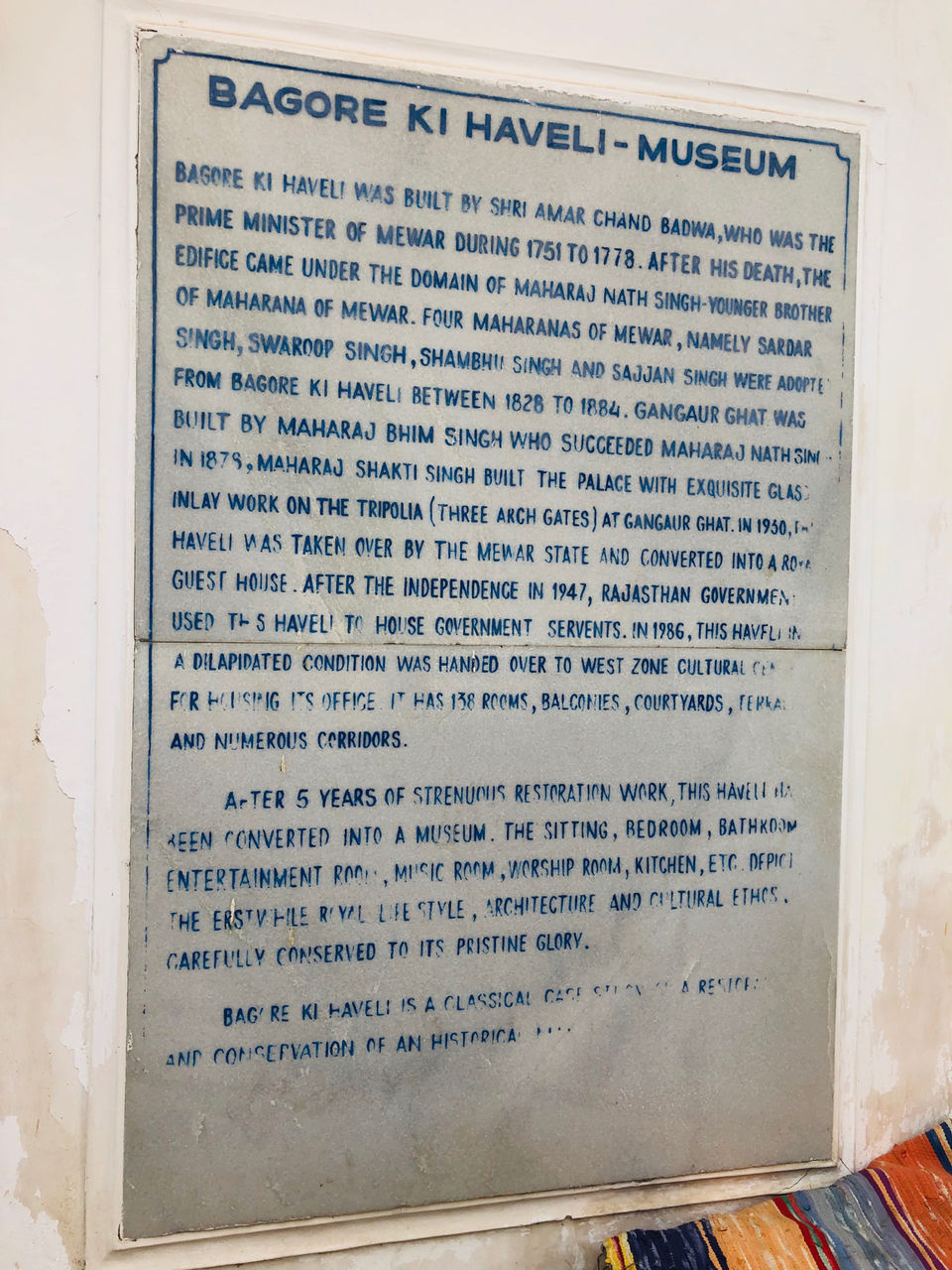 Photo of bagore ki haveli, Gangaur Ghat Marg, Hotel Gangaur Palace, Silawatwari, Udaipur, Rajasthan, India by NJ Vlogger