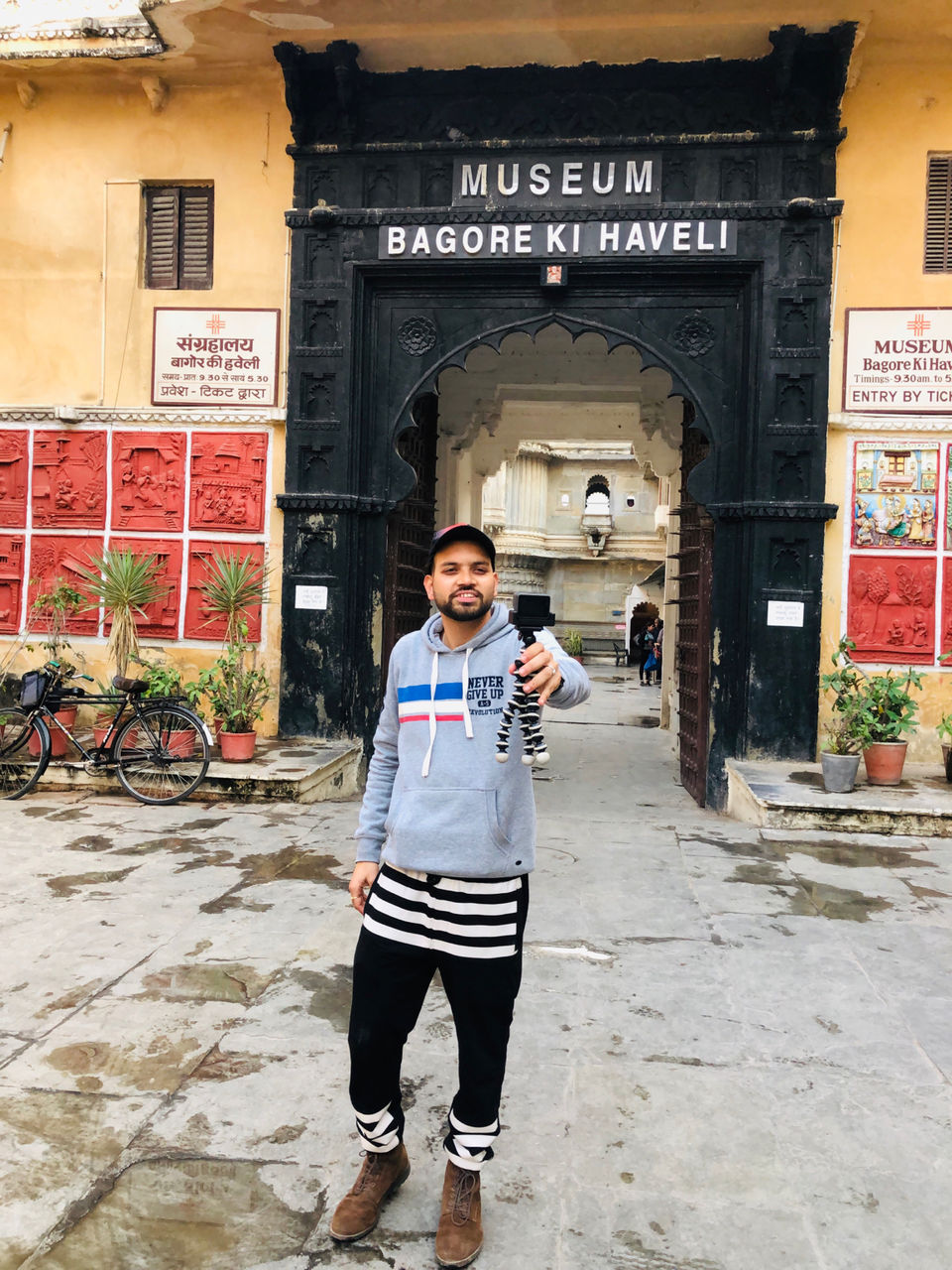 Photo of bagore ki haveli, Gangaur Ghat Marg, Hotel Gangaur Palace, Silawatwari, Udaipur, Rajasthan, India by NJ Vlogger