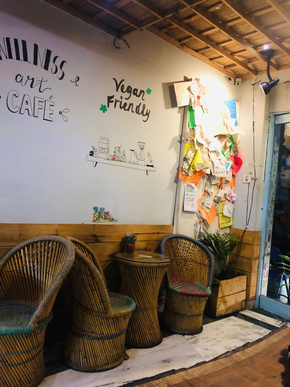 Photo of Cafe Grasswood, Gadiya Devra Marg, Chand Pole, Inside, Udaipur, Rajasthan, India by NJ Vlogger