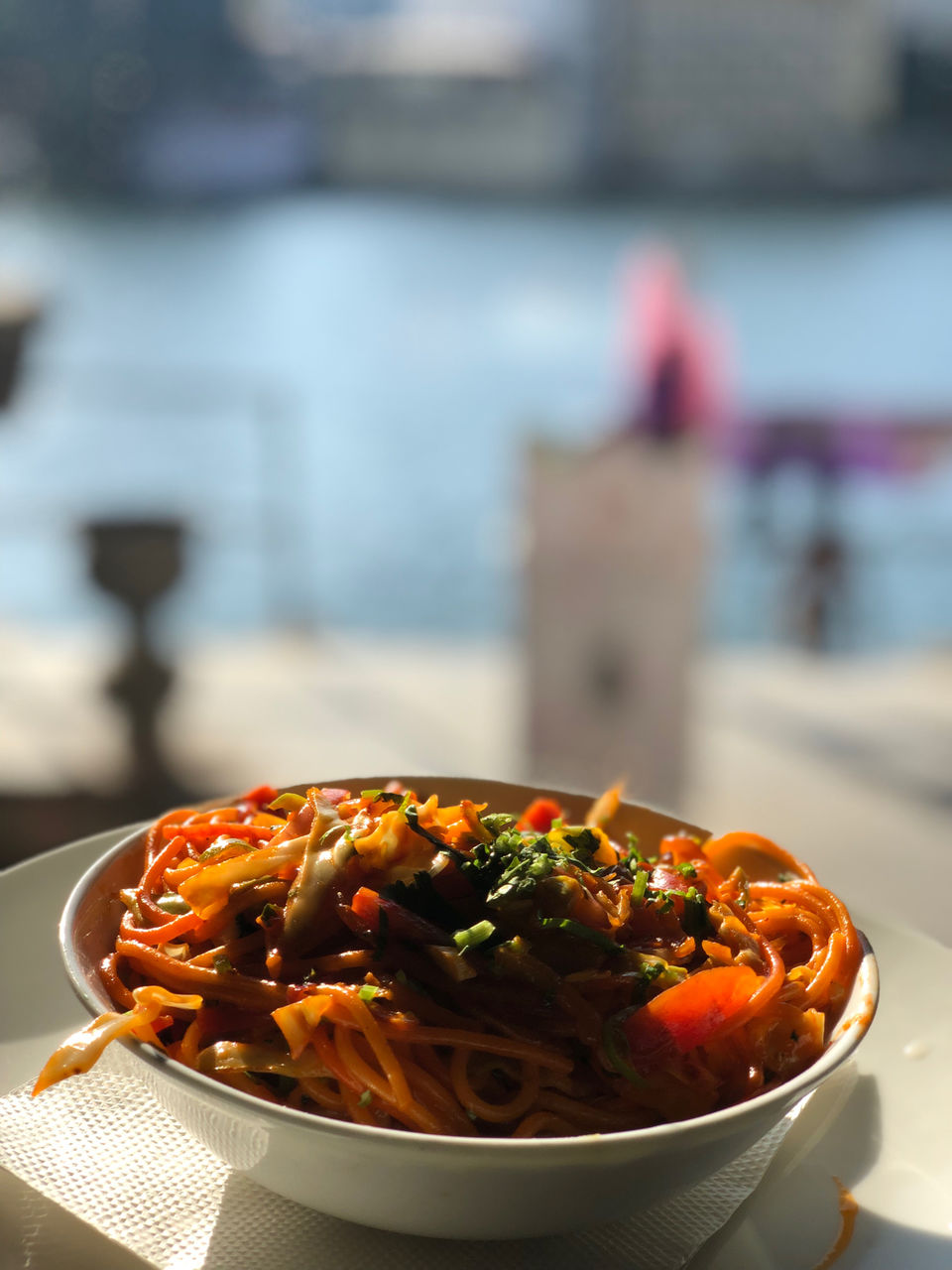 Photo of Helloboho Lake side Restaurant, Gangaur Ghat Marg, Ashoka Haveli, Udaipur, Rajasthan, India by NJ Vlogger