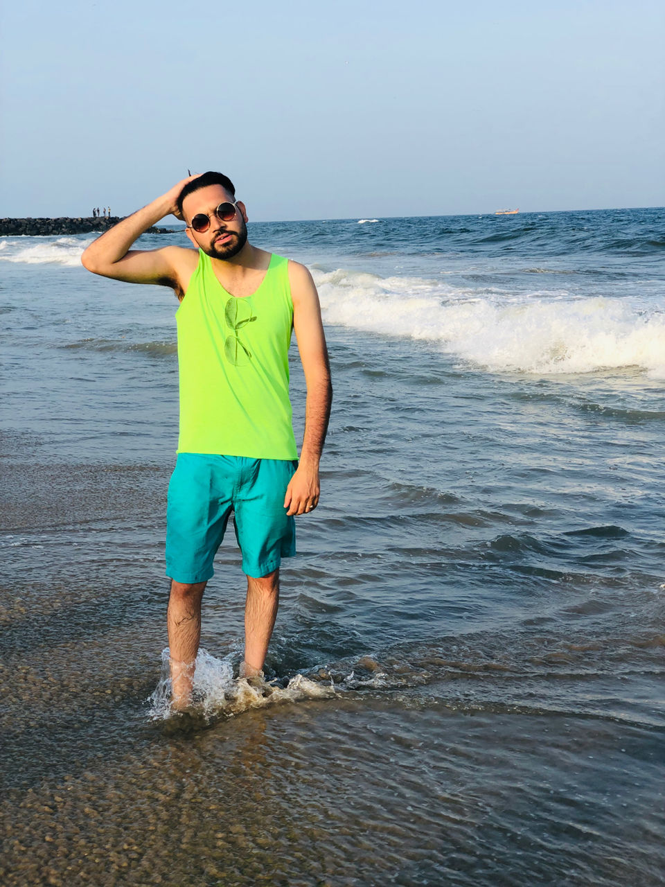 Photo of Rock Beach, White Town, Puducherry, India by NJ Vlogger