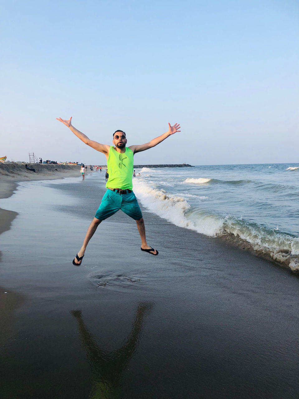 Photo of Rock Beach, White Town, Puducherry, India by NJ Vlogger