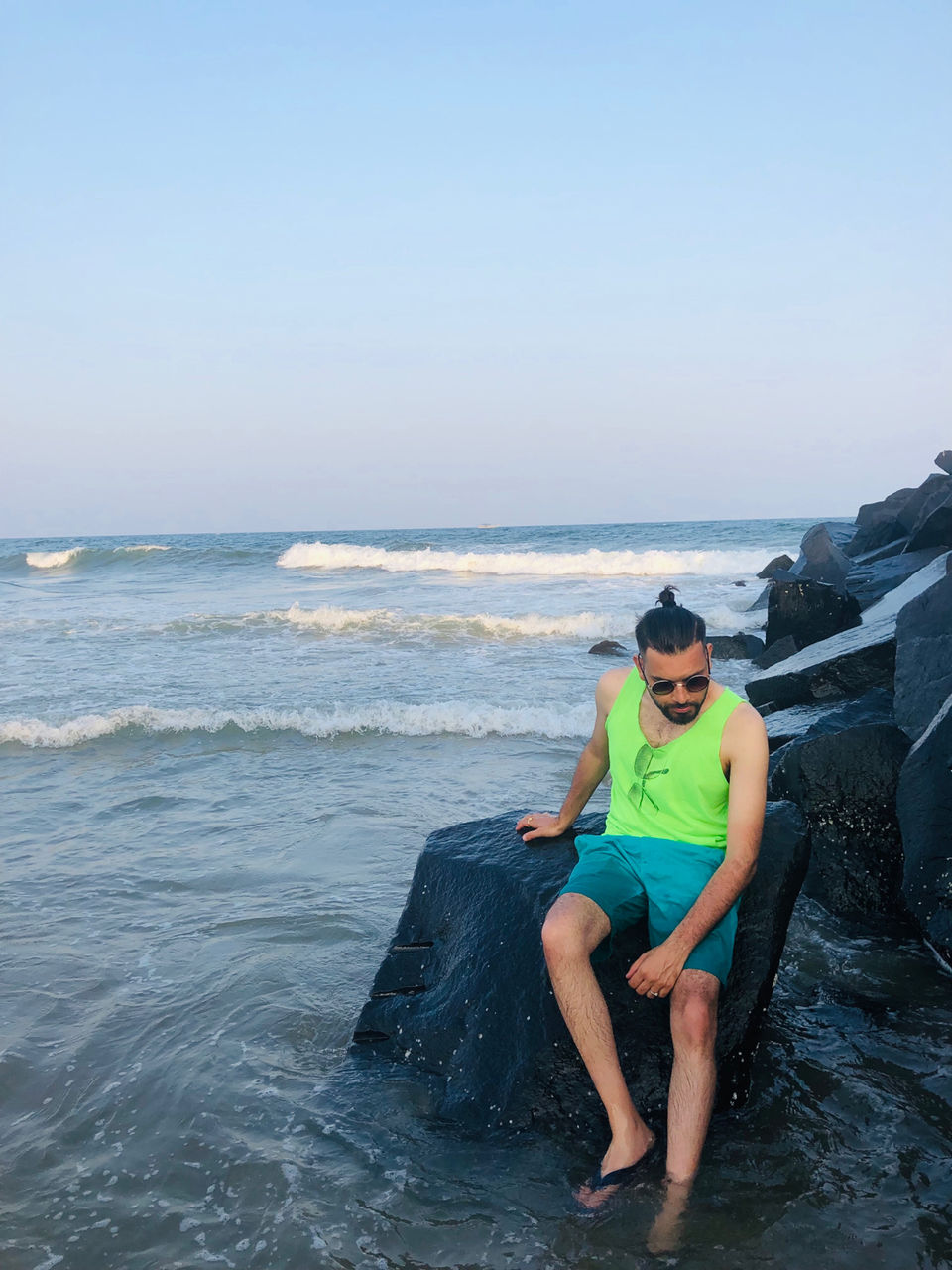 Photo of Rock Beach, White Town, Puducherry, India by NJ Vlogger