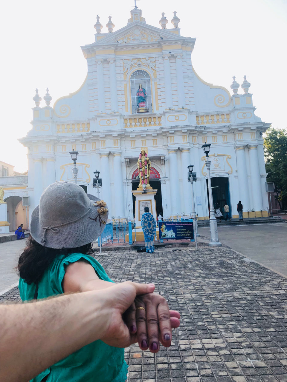 Photo of Immaculate Conception Cathedral, Mission Street, MG Road Area, Pondicherry, Puducherry, India by NJ Vlogger