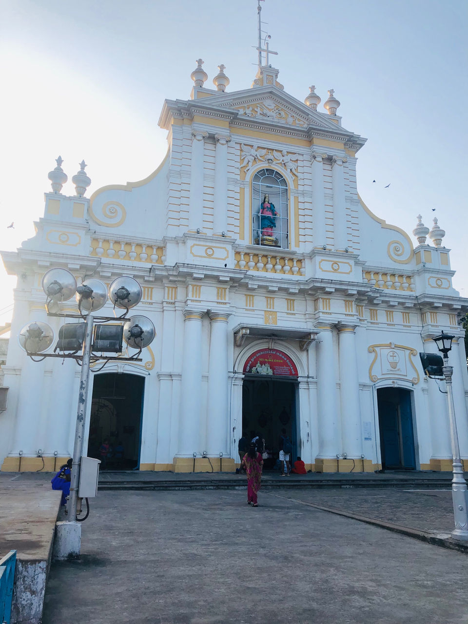 Photo of Immaculate Conception Cathedral, Mission Street, MG Road Area, Pondicherry, Puducherry, India by NJ Vlogger