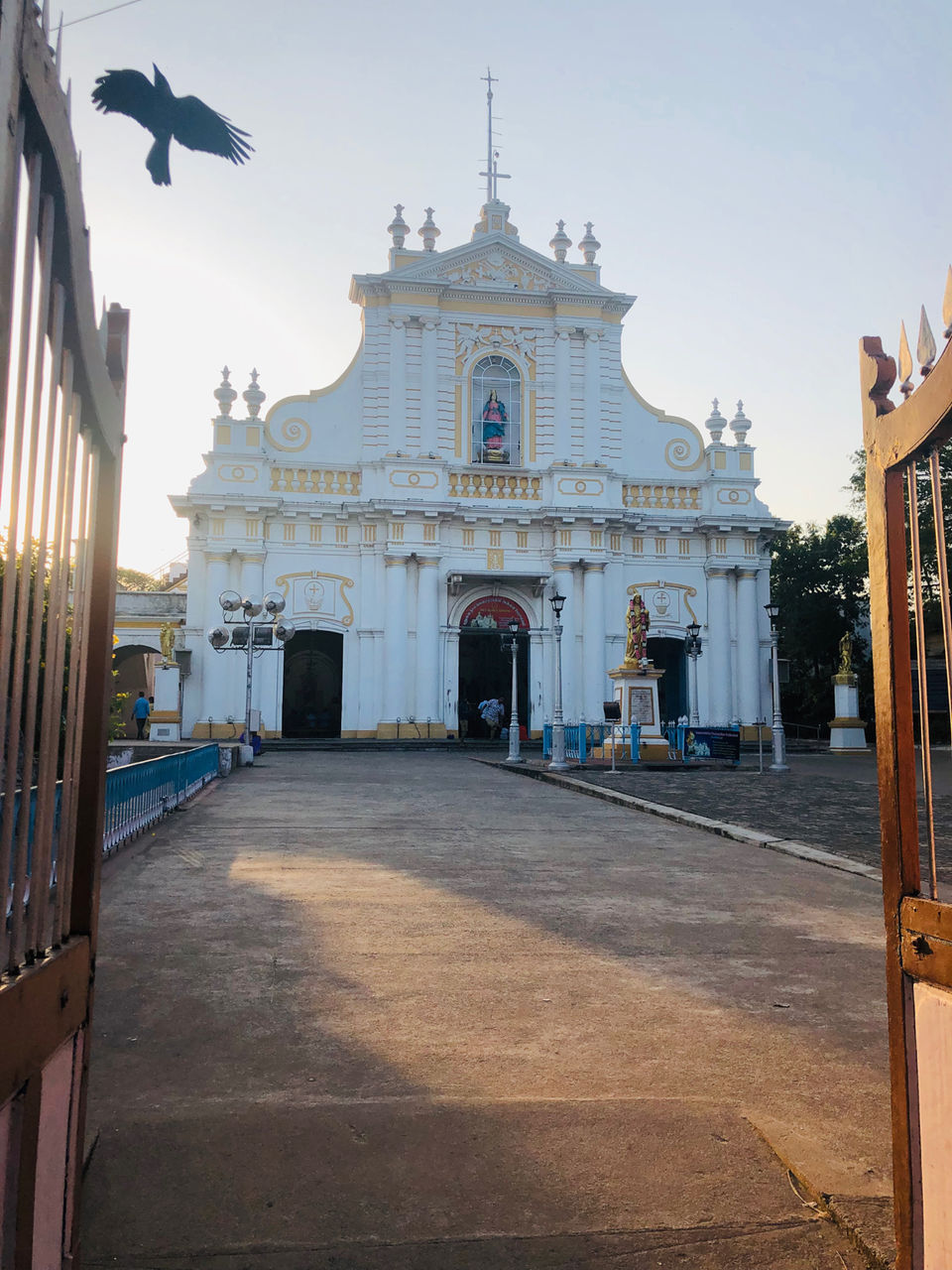 Photo of Immaculate Conception Cathedral, Mission Street, MG Road Area, Pondicherry, Puducherry, India by NJ Vlogger