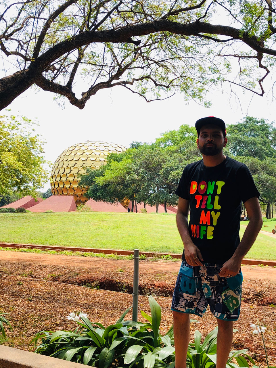 Photo of Matrimandir, Auroville, Bommayapalayam, Tamil Nadu, India by NJ Vlogger