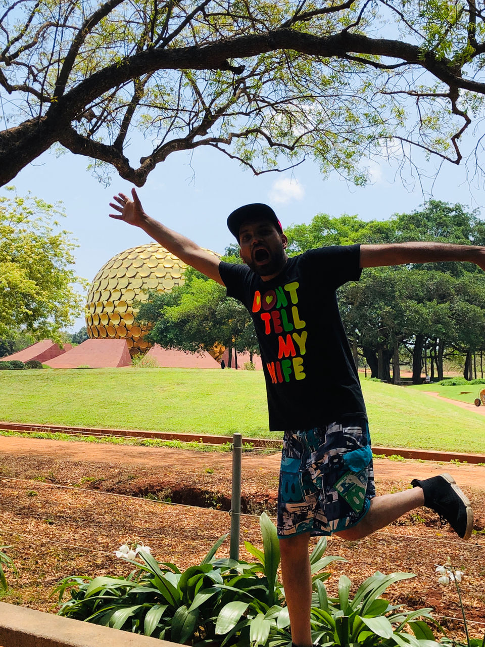 Photo of Matrimandir, Auroville, Bommayapalayam, Tamil Nadu, India by NJ Vlogger