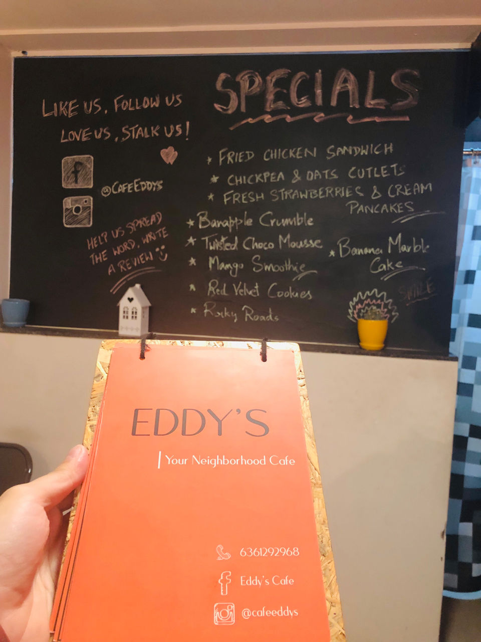 Photo of Eddy's Cafe, 6th Main Road, HAL 2nd Stage, Defence Colony, Indiranagar, Bengaluru, Karnataka, India by NJ Vlogger
