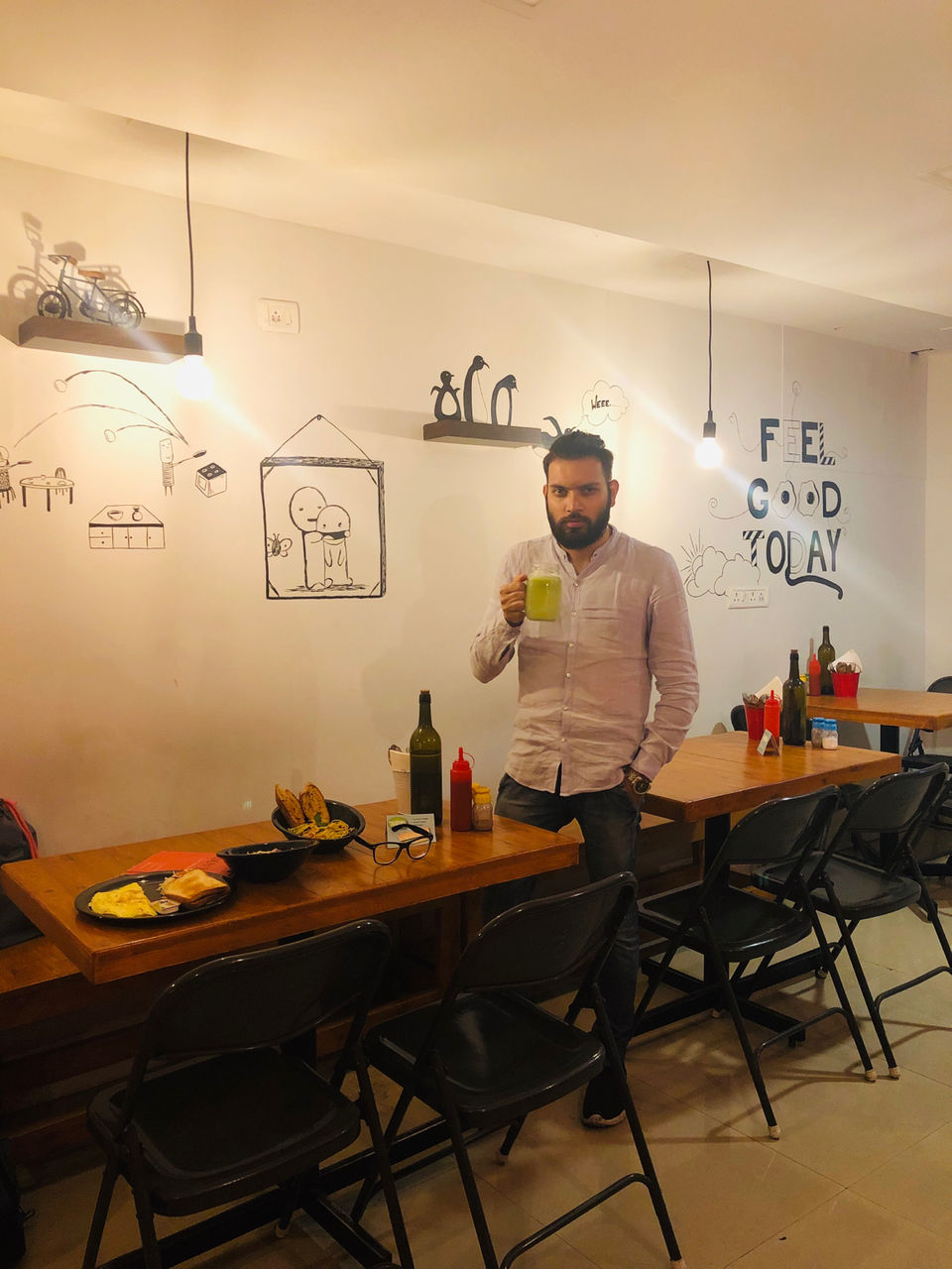Photo of Eddy's Cafe, 6th Main Road, HAL 2nd Stage, Defence Colony, Indiranagar, Bengaluru, Karnataka, India by NJ Vlogger