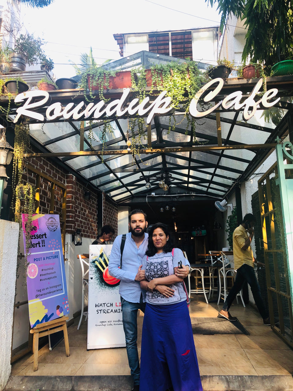 Photo of Roundup Cafe, 1st Cross Road, KHB Colony, 7th Block, Koramangala, Bengaluru, Karnataka, India by NJ Vlogger