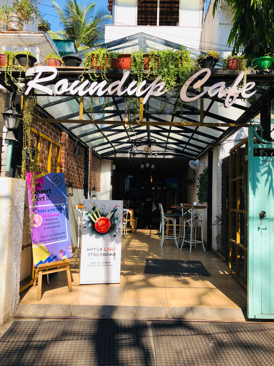 Photo of Roundup Cafe, 1st Cross Road, KHB Colony, 7th Block, Koramangala, Bengaluru, Karnataka, India by NJ Vlogger