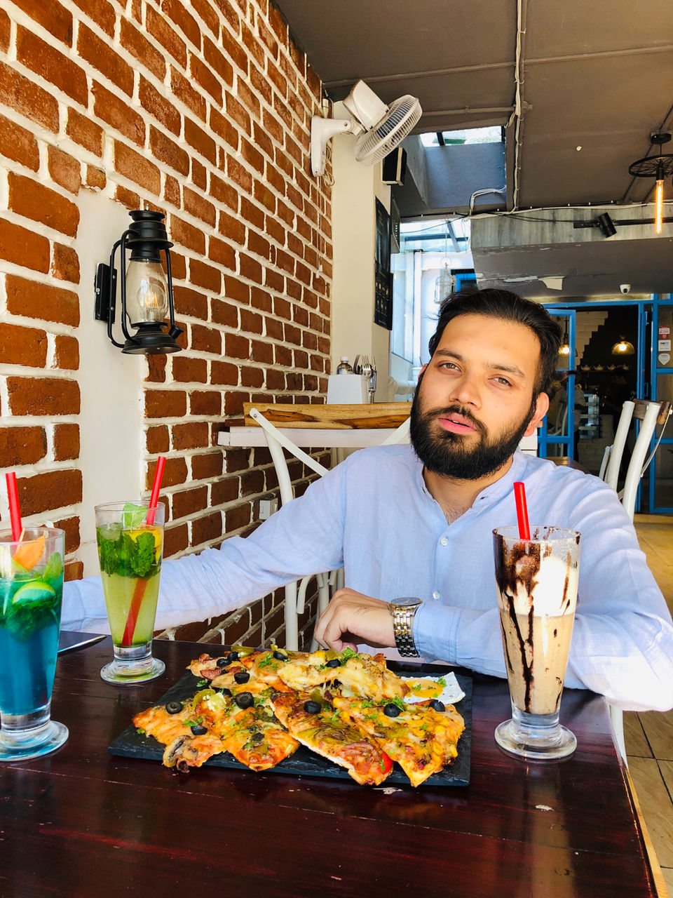 Photo of Roundup Cafe, 1st Cross Road, KHB Colony, 7th Block, Koramangala, Bengaluru, Karnataka, India by NJ Vlogger
