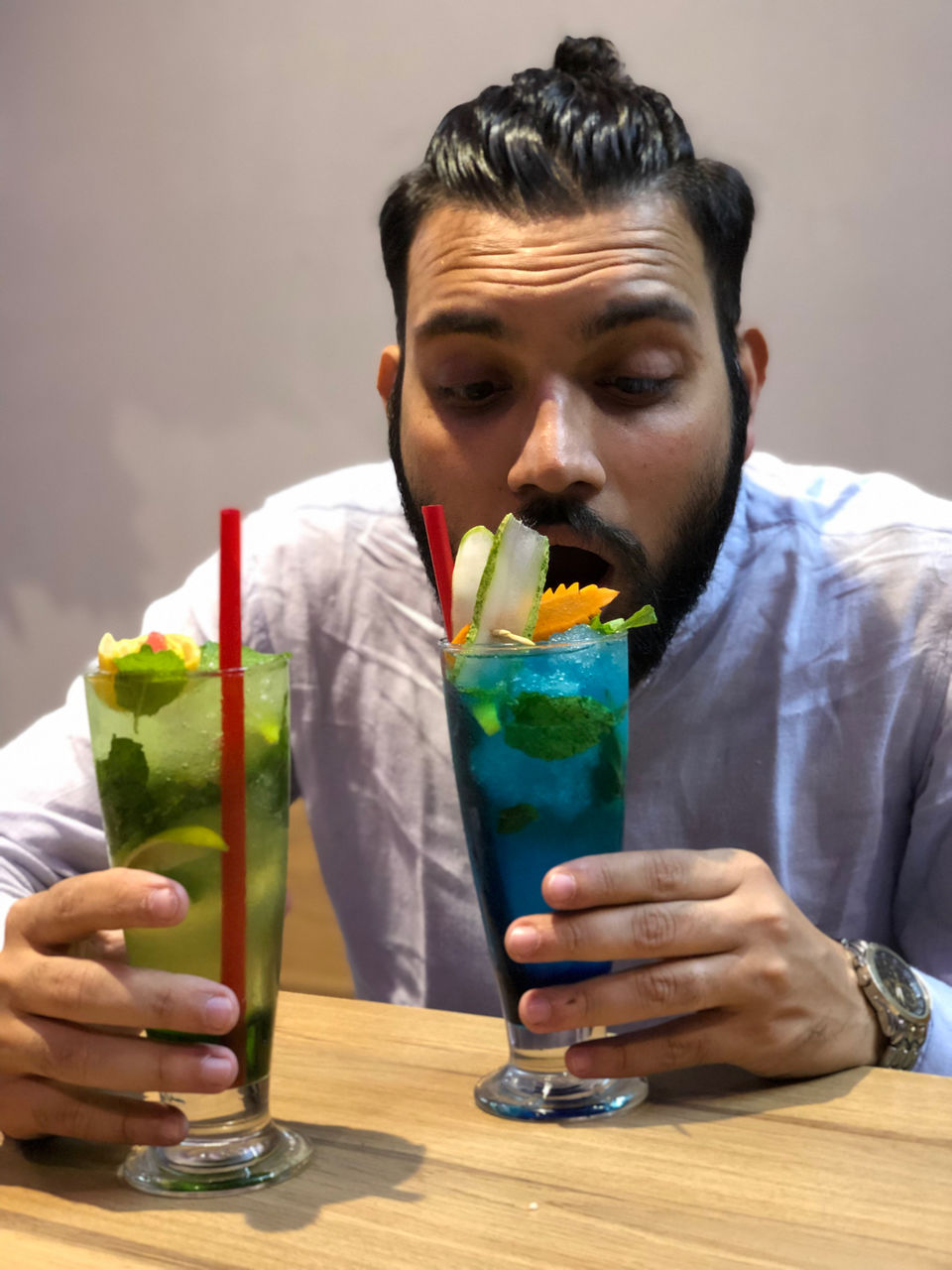 Photo of Roundup Cafe, 1st Cross Road, KHB Colony, 7th Block, Koramangala, Bengaluru, Karnataka, India by NJ Vlogger