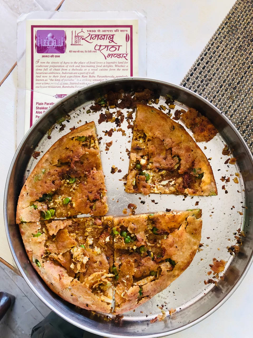 Photo of Ram Babu Paratha Bhandar, Nala Bharon, Belanganj, Civil Lines, Agra, Uttar Pradesh, India by NJ Vlogger