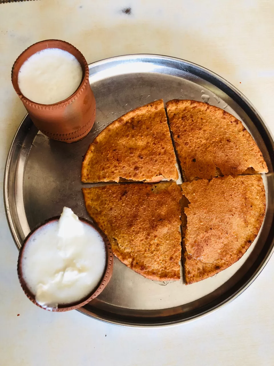 Photo of Ram Babu Paratha Bhandar, Nala Bharon, Belanganj, Civil Lines, Agra, Uttar Pradesh, India by NJ Vlogger