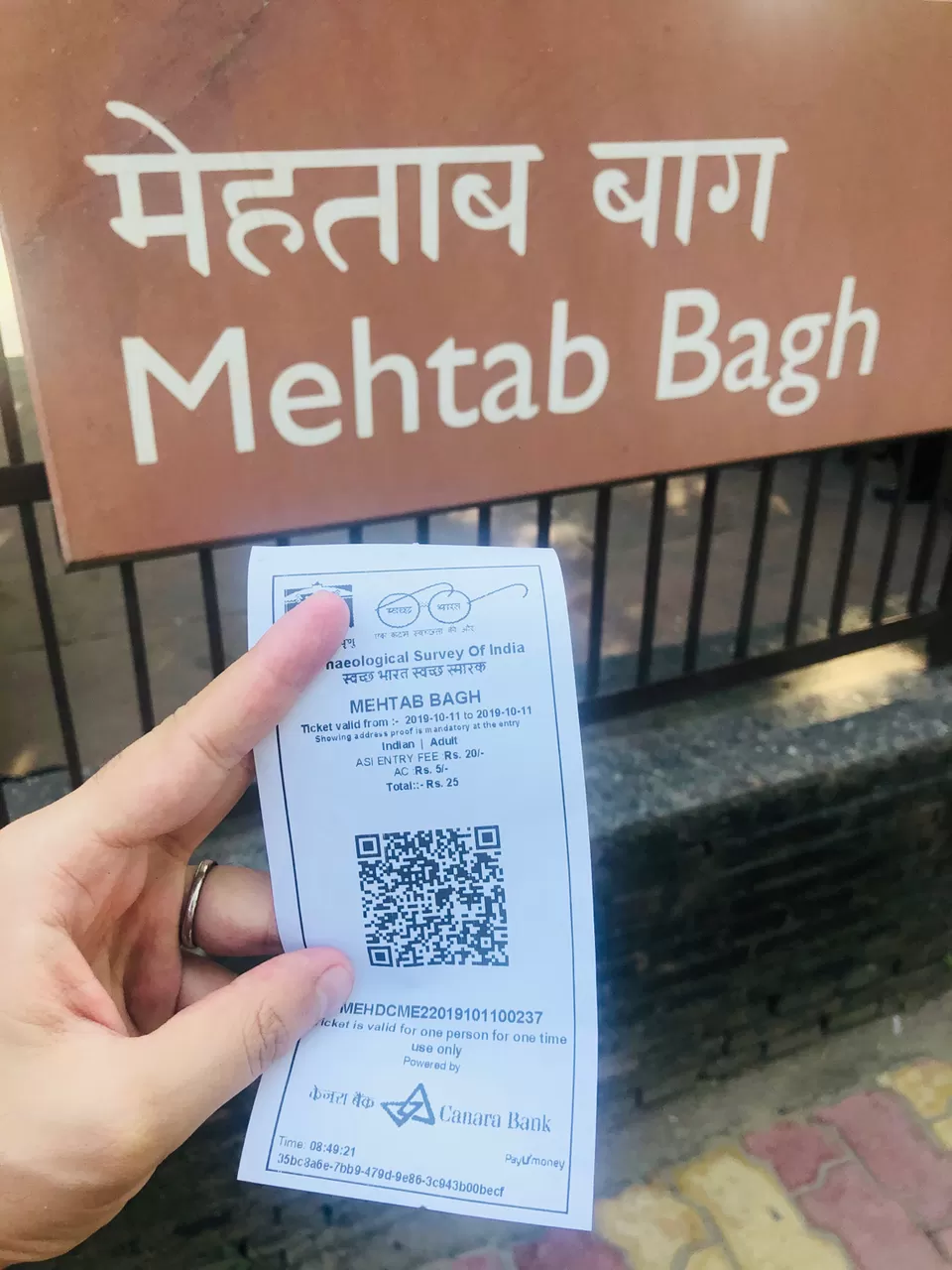 Photo of Mehtab Bagh, near Taj Mahal, Dharmapuri, Forest Colony, Nagla Devjit, Agra, Uttar Pradesh, India by NJ Vlogger
