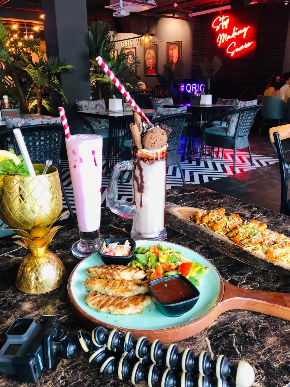 Photo of Qbic Cafe, Main Patel Road, Block 1, East Patel Nagar, Patel Nagar, New Delhi, Delhi, India by NJ Vlogger