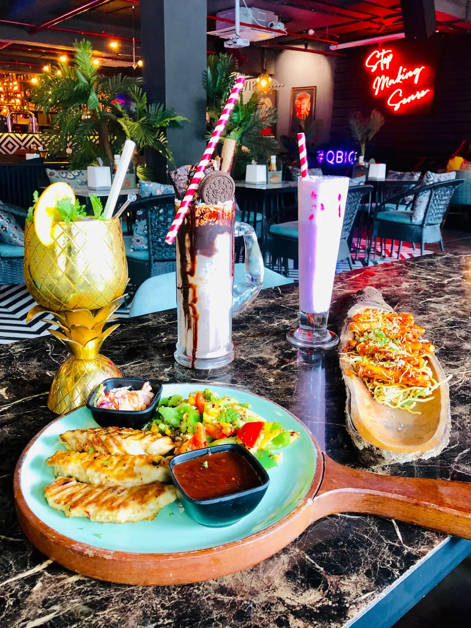 Photo of Qbic Cafe, Main Patel Road, Block 1, East Patel Nagar, Patel Nagar, New Delhi, Delhi, India by NJ Vlogger