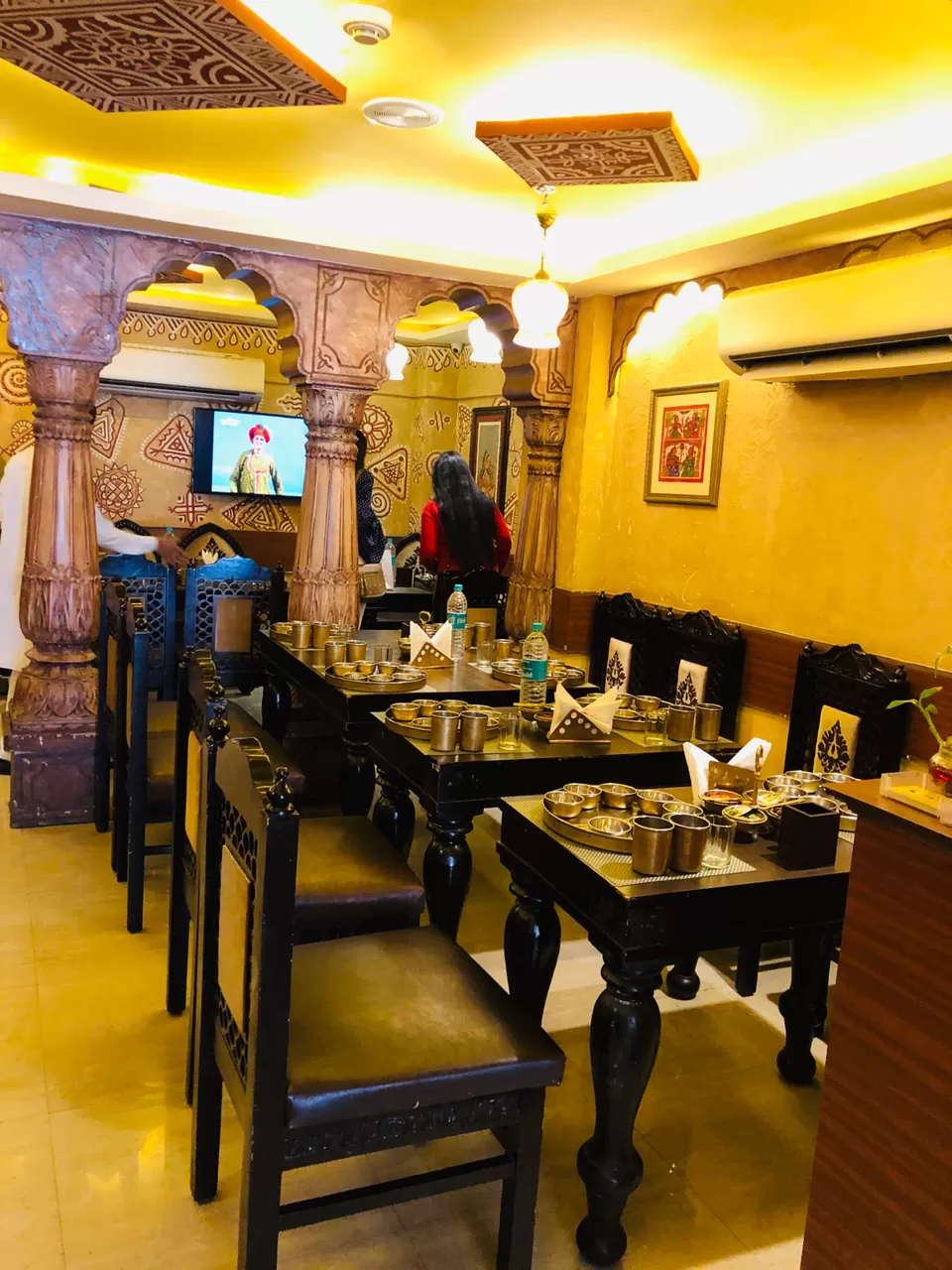 Photo of Ghoomar Traditional Thali, Block K, Connaught Place, New Delhi, Delhi, India by NJ Vlogger