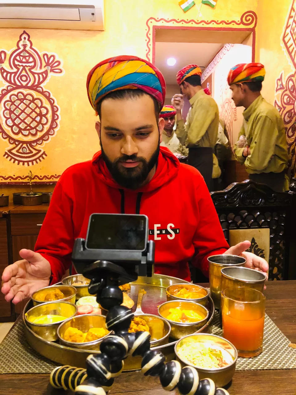Photo of Ghoomar Traditional Thali, Block K, Connaught Place, New Delhi, Delhi, India by NJ Vlogger