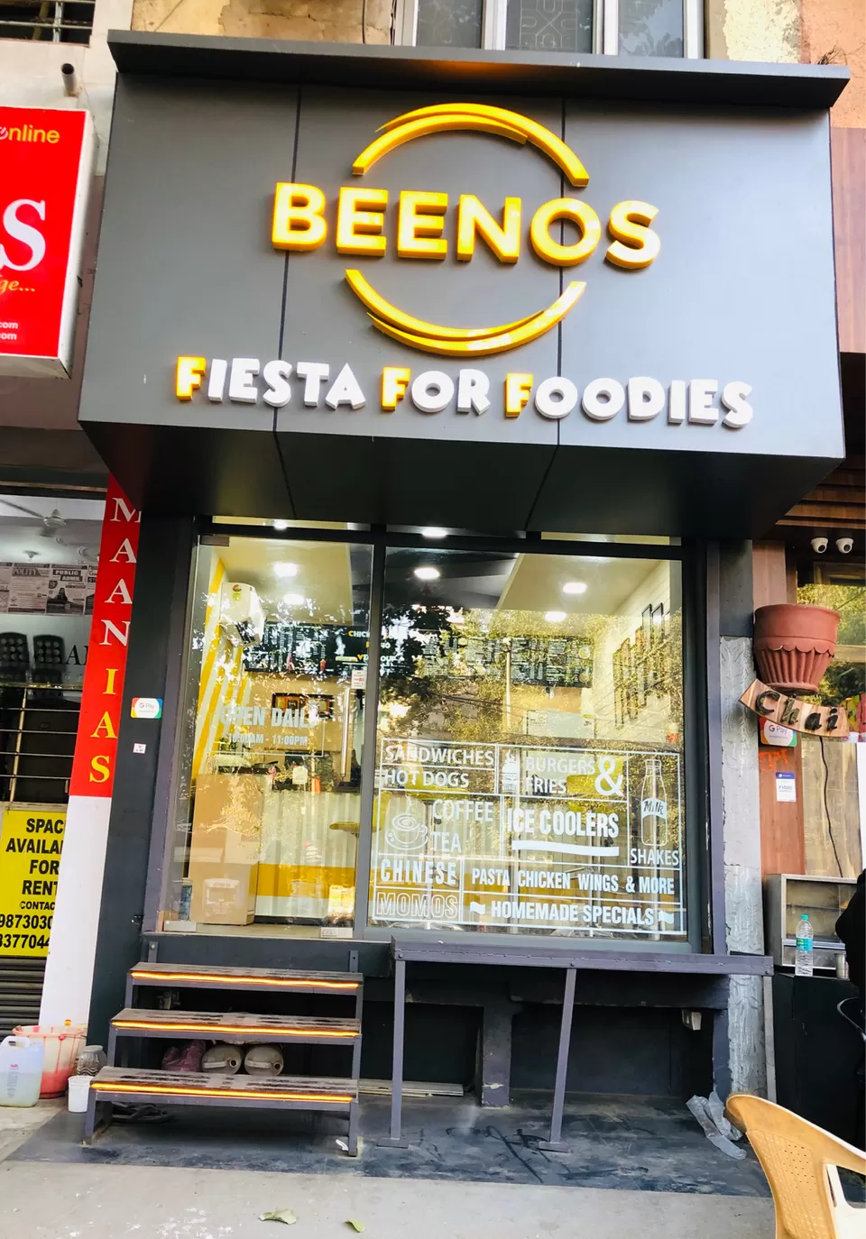Photo of Beenos - Fiesta For Foodies, Old Rajender Nagar market, Block 55, Rajinder Nagar, New Delhi, Delhi, India by NJ Vlogger