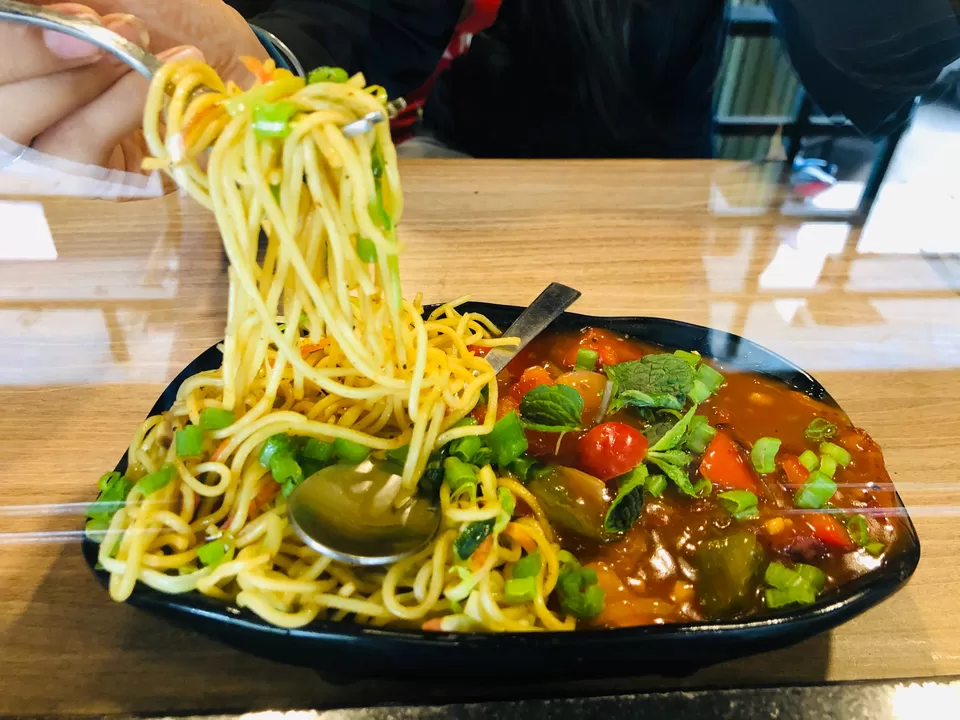 Photo of Oodles Noodles, Shivalik Road, Block E, Malviya Nagar, New Delhi, Delhi, India by NJ Vlogger