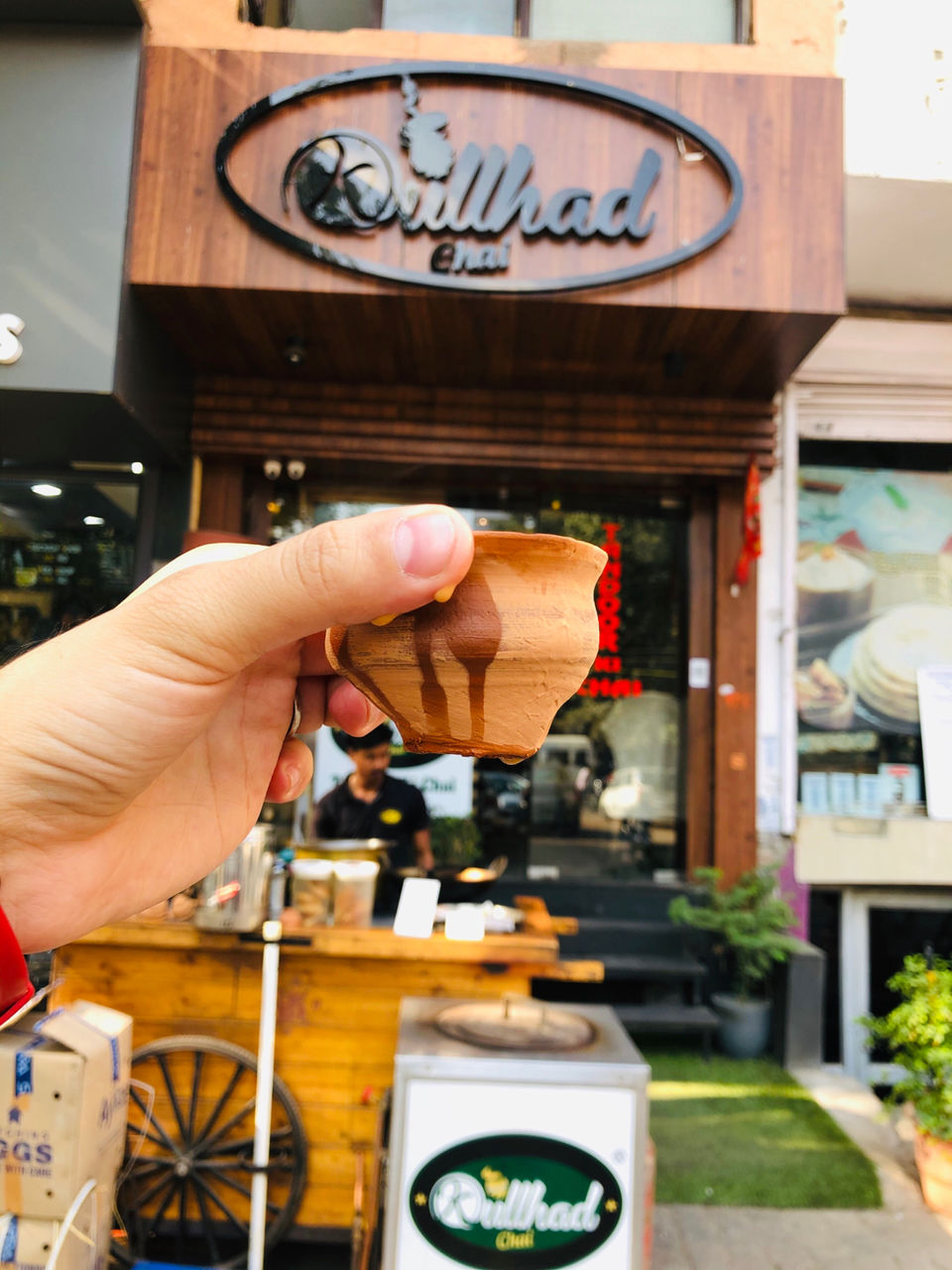 Photo of Kullhad Chai, Shankar Road, Block 55, Rajinder Nagar, Delhi, India by NJ Vlogger