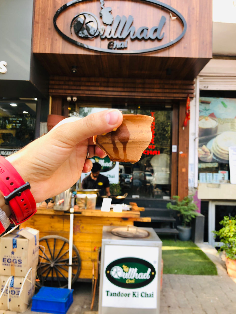 Photo of Kullhad Chai, Shankar Road, Block 55, Rajinder Nagar, Delhi, India by NJ Vlogger