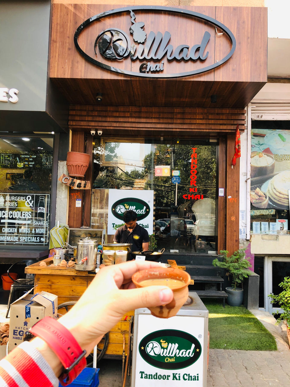 Photo of Kullhad Chai, Shankar Road, Block 55, Rajinder Nagar, Delhi, India by NJ Vlogger