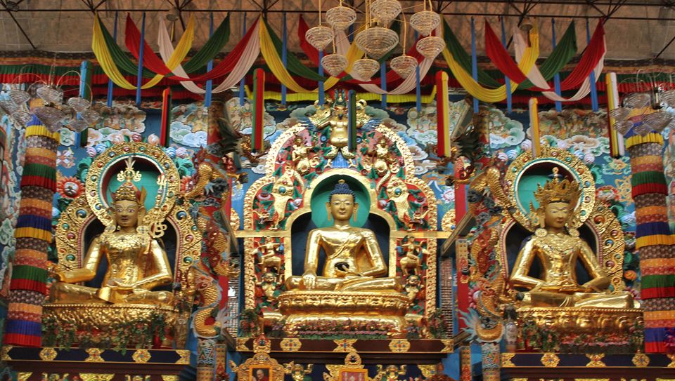 Photo of Namdroling Monastery, Tibetan Golden Temple, Mysore, Karnataka, India by Shilpa Shashidhar