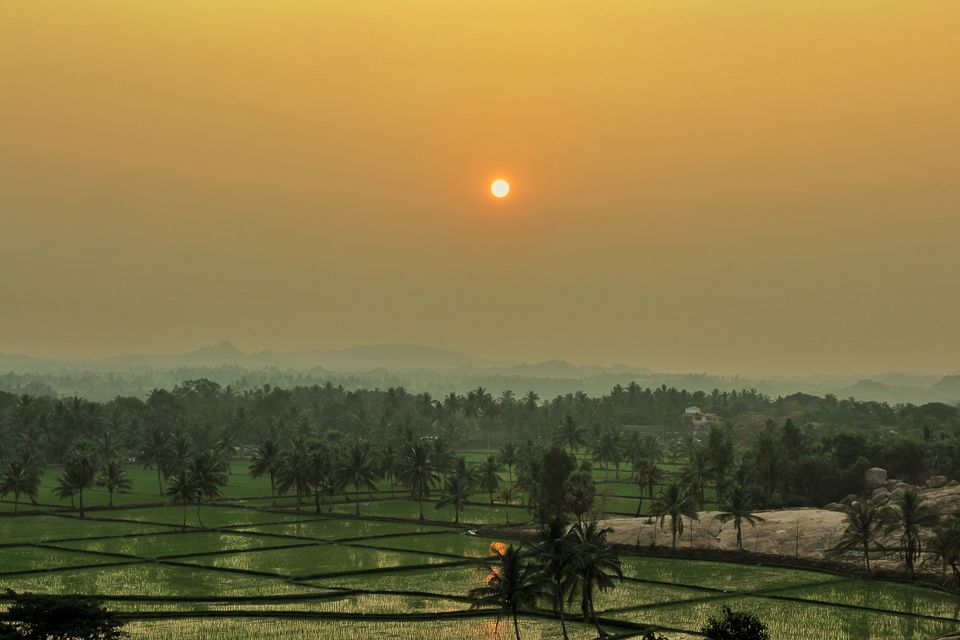 Photo of Sunset point, Hampi, Anjanhalli, Karnataka, India by Shilpa Shashidhar