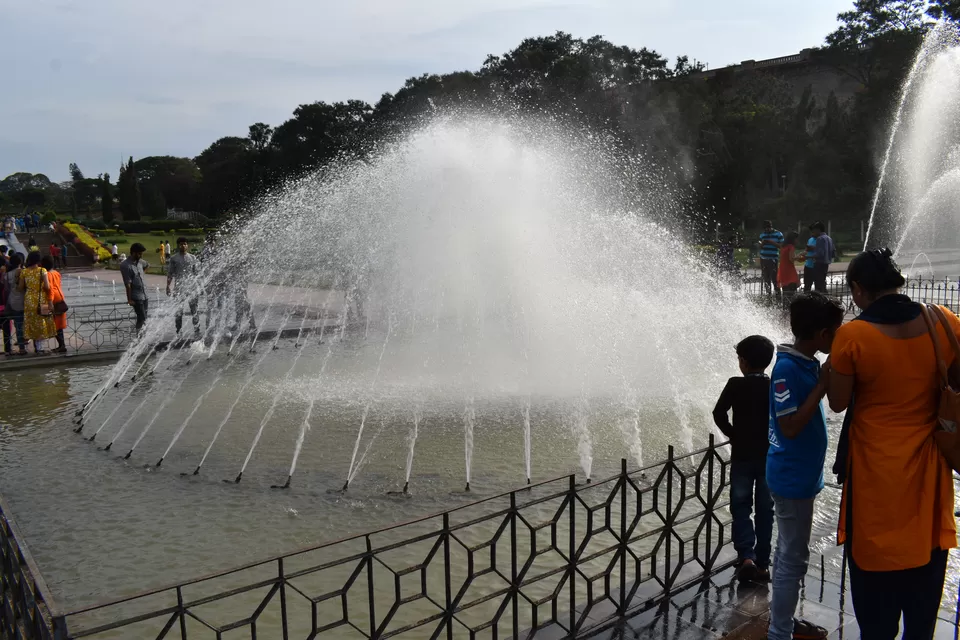 Photo of Brindavan Gardens, Mandya, Karnataka, India by Santosh H