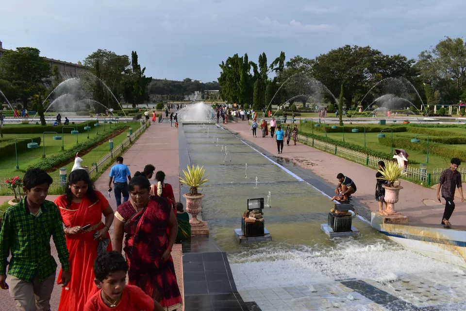 Photo of Brindavan Gardens, Mandya, Karnataka, India by Santosh H