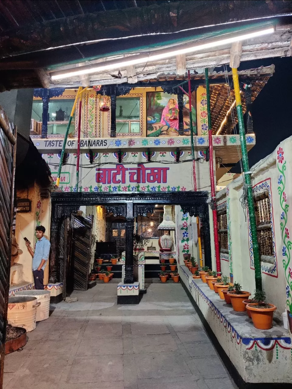 Photo of Baati Chokha Restaurant, Raja Bazar Road, Andhrapull, Teliyabag, Varanasi, Uttar Pradesh, India by Sharayu Bafna
