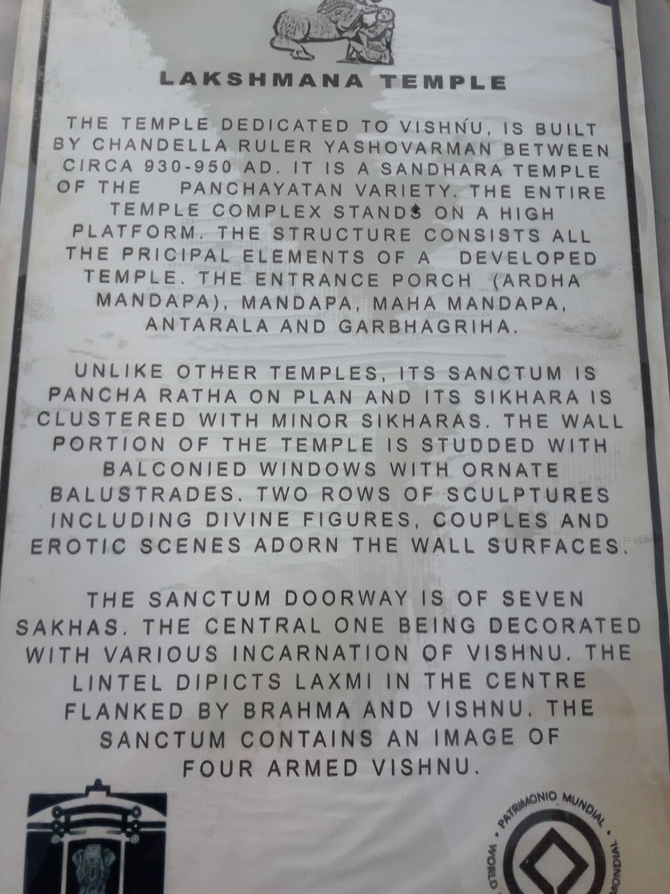 Photo of Wondering with The Sanctified Narmada, Rocking Marble Rocks and Erotic sculpture of Khajuraho. 11/17 by Dr. Rajesh Chakraborty