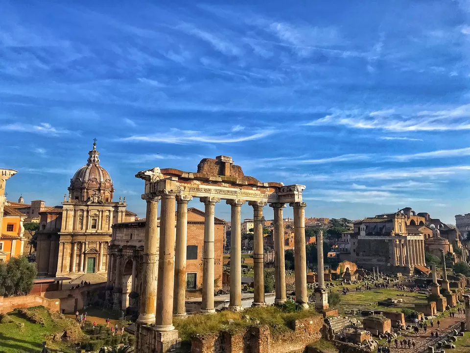 Photo of Roman Forum, Via della Salara Vecchia, Rome, Metropolitan City of Rome, Italy by Shraddha Chauhan