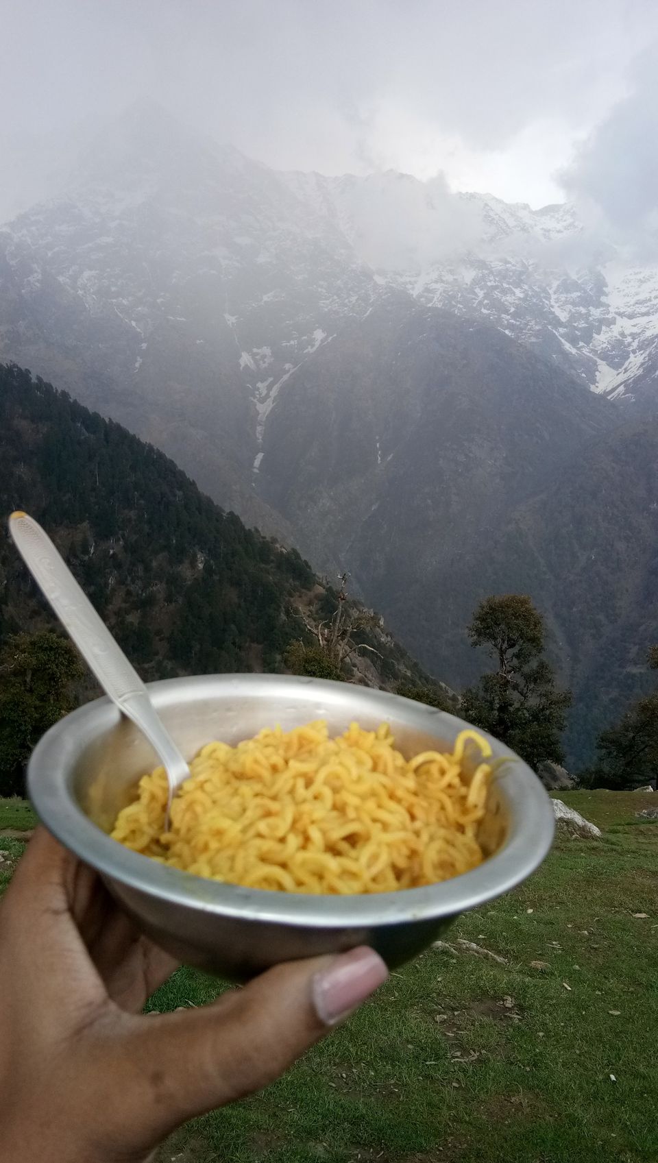 Photo of Triund Trek, Trail to Triund Hill, Dharamshala, Himachal Pradesh, India by Varsha Prajapati