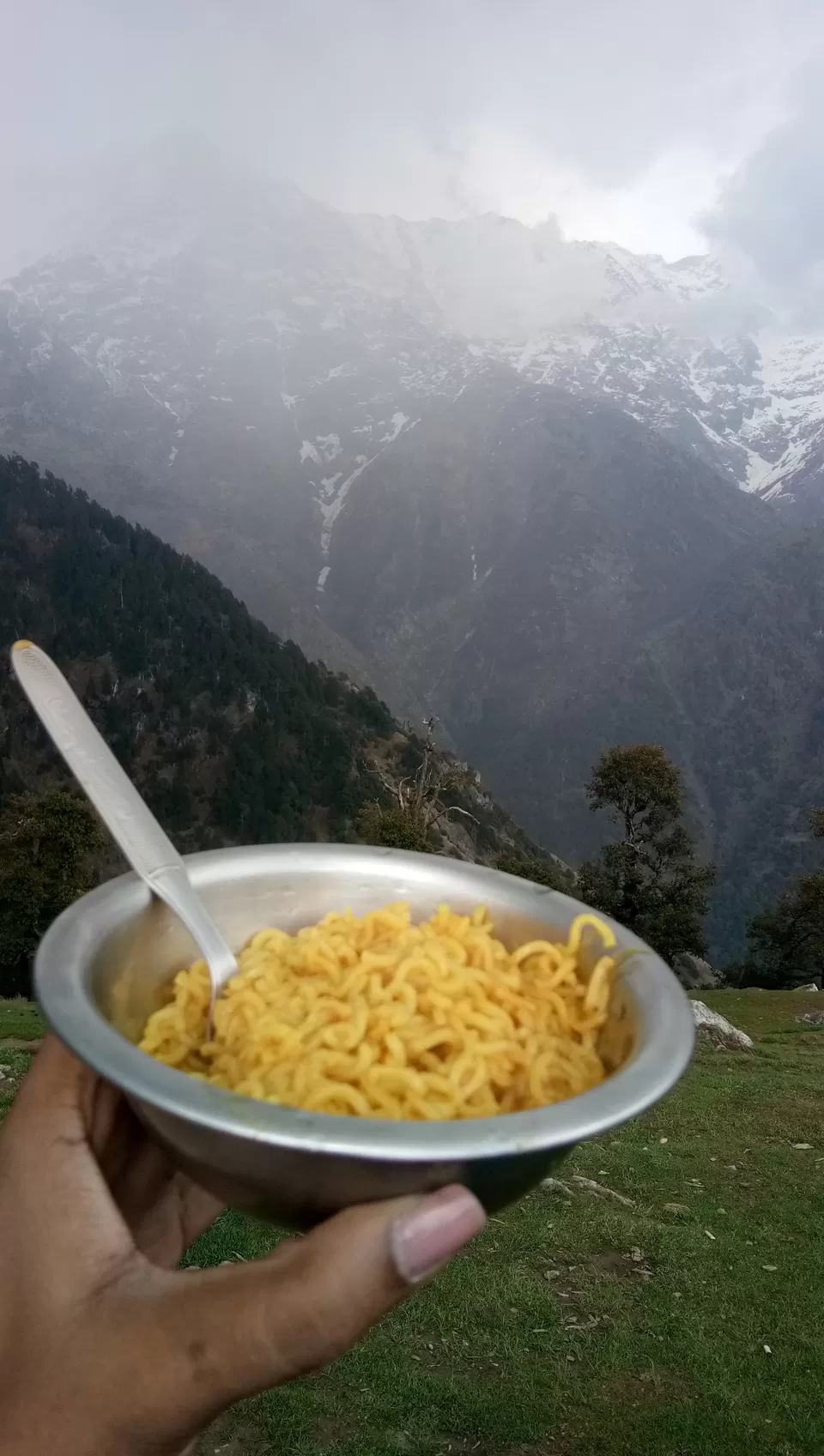 Photo of Triund Trek, Trail to Triund Hill, Dharamshala, Himachal Pradesh, India by Varsha Prajapati