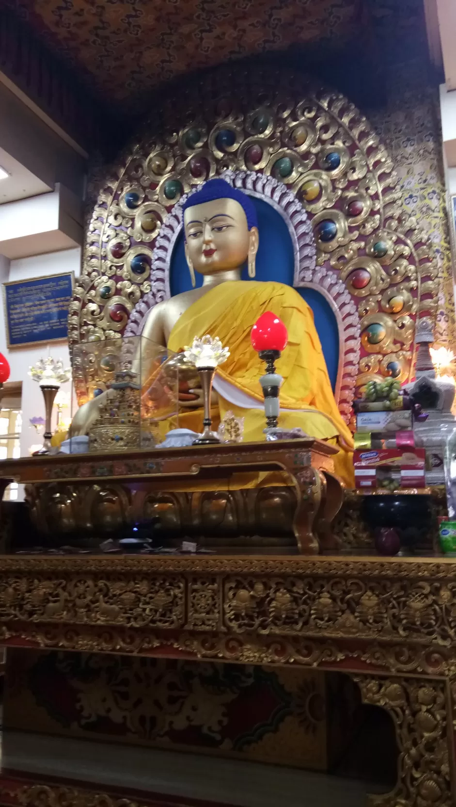 Photo of His Holiness the Dalai Lama's Main Temple, Temple Road, McLeod Ganj, Dharamshala, Himachal Pradesh, India by Varsha Prajapati