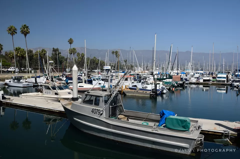 Photo of Santa Barbara Harbor, Santa Barbara, CA, USA by Avanthika Musipatla