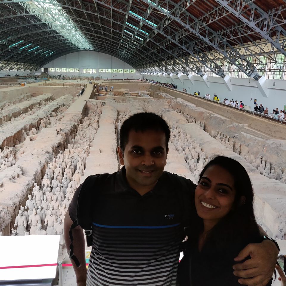 Photo of Terracotta Warriors and Horses, Lintong, Xi'an, Shaanxi, China by Pooja Shetty