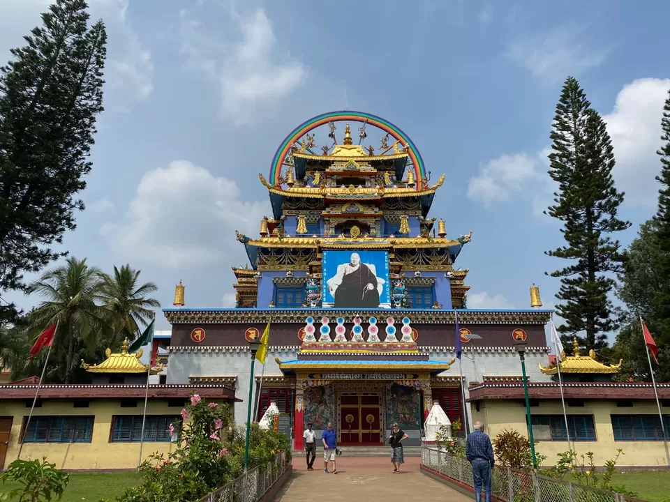 Photo of Namdroling Monastery Golden Temple, Bylakuppe, Karnataka, India by Sharayu 