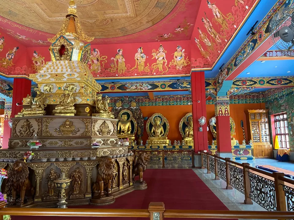 Photo of Namdroling Monastery Golden Temple, Bylakuppe, Karnataka, India by Sharayu 