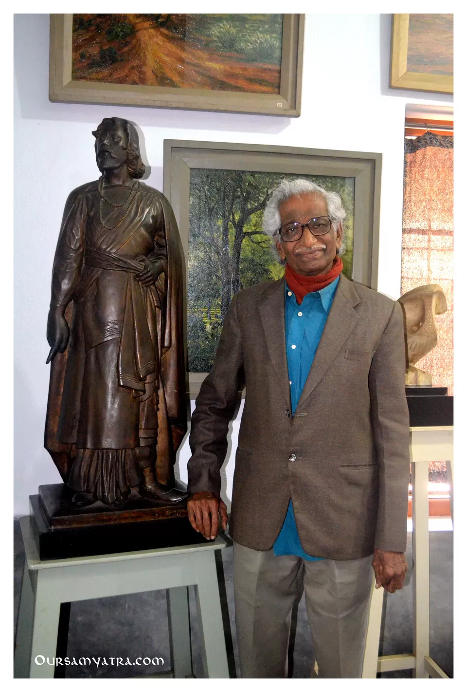 Photo of Niharika Art Gallery, Santiniketan Road, Bhubandanga, Bolpur, West Bengal, India by Aniruddha and Debabrati